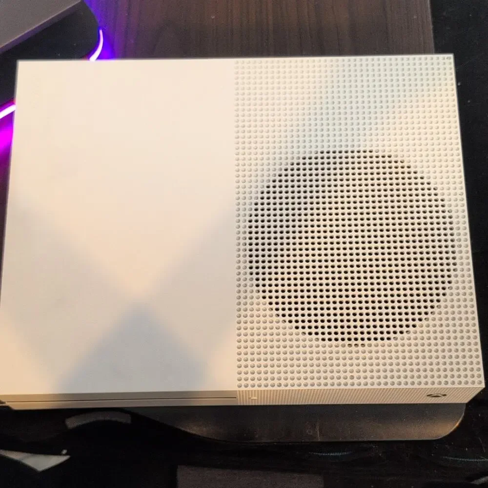 Microsoft Xbox One S White Home Console 4K UHD Region Free MPN 1681